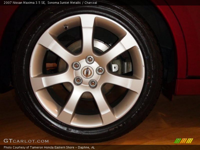 Sonoma Sunset Metallic / Charcoal 2007 Nissan Maxima 3.5 SE