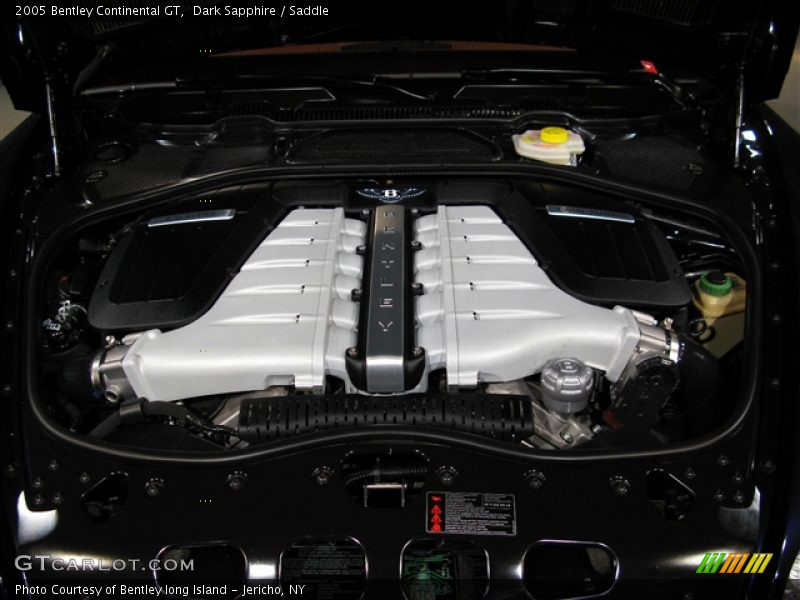 Dark Sapphire / Saddle 2005 Bentley Continental GT