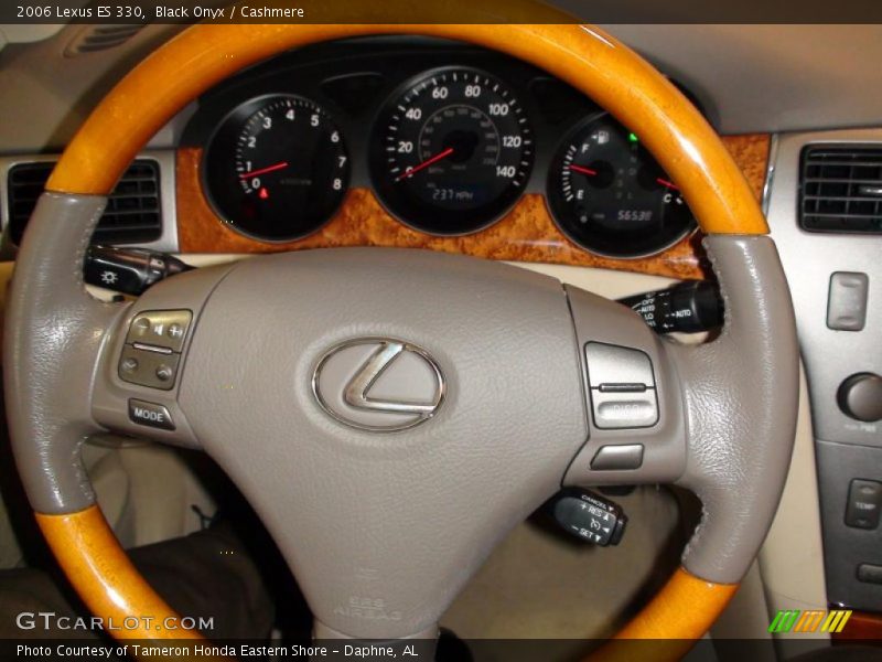 Black Onyx / Cashmere 2006 Lexus ES 330