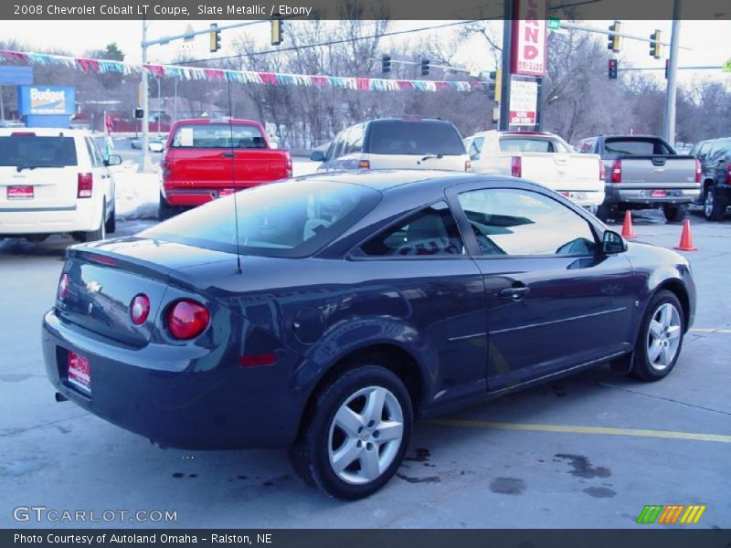 Slate Metallic / Ebony 2008 Chevrolet Cobalt LT Coupe