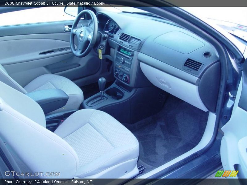 Slate Metallic / Ebony 2008 Chevrolet Cobalt LT Coupe
