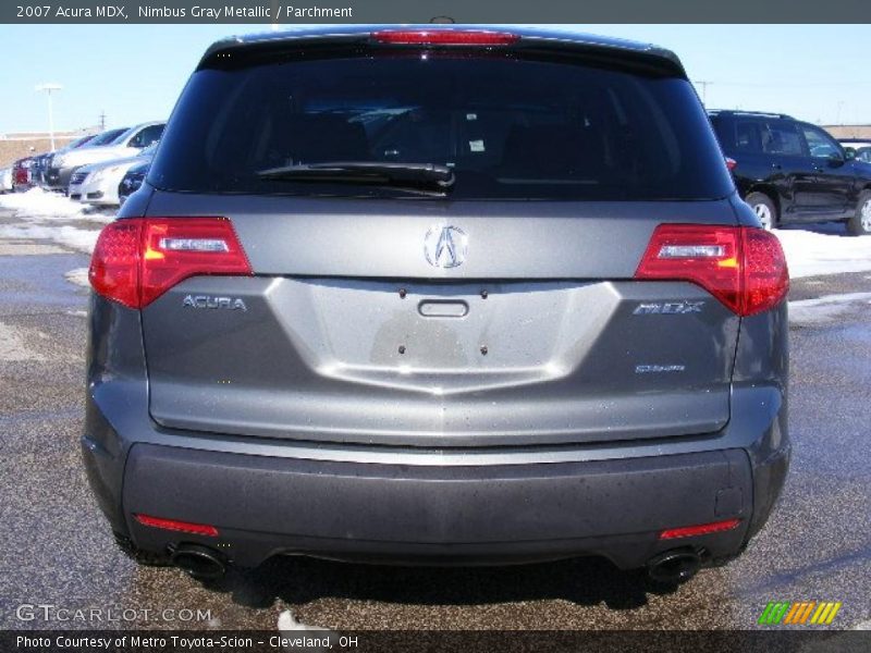 Nimbus Gray Metallic / Parchment 2007 Acura MDX