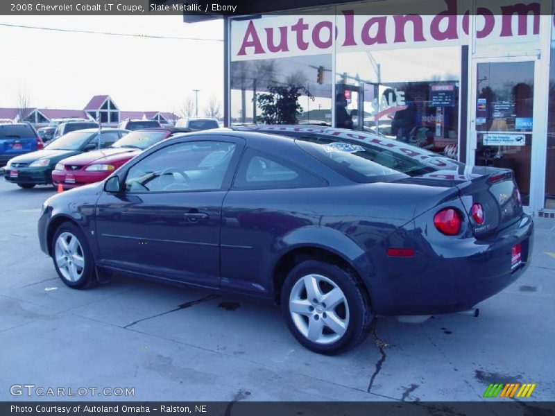 Slate Metallic / Ebony 2008 Chevrolet Cobalt LT Coupe