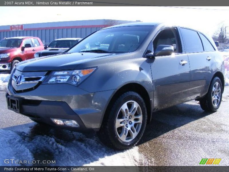 Nimbus Gray Metallic / Parchment 2007 Acura MDX