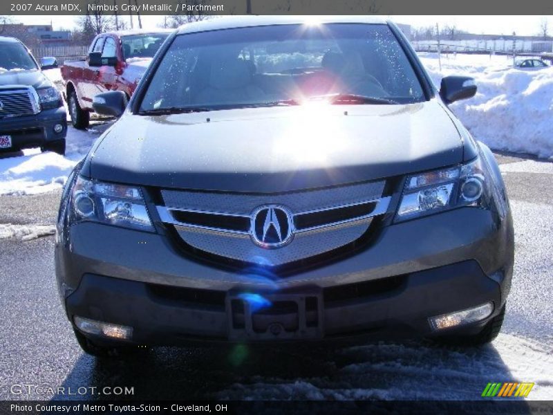 Nimbus Gray Metallic / Parchment 2007 Acura MDX