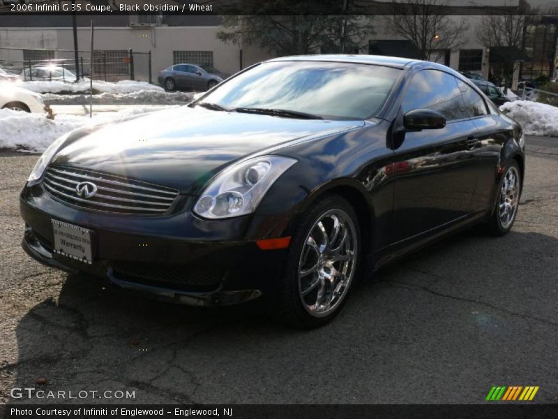 Black Obsidian / Wheat 2006 Infiniti G 35 Coupe