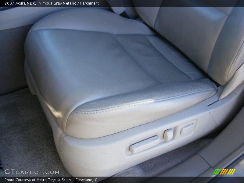 Nimbus Gray Metallic / Parchment 2007 Acura MDX