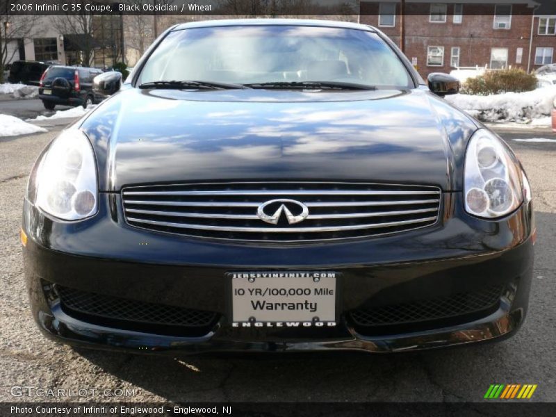 Black Obsidian / Wheat 2006 Infiniti G 35 Coupe