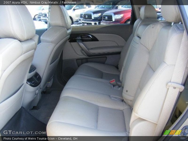 Nimbus Gray Metallic / Parchment 2007 Acura MDX
