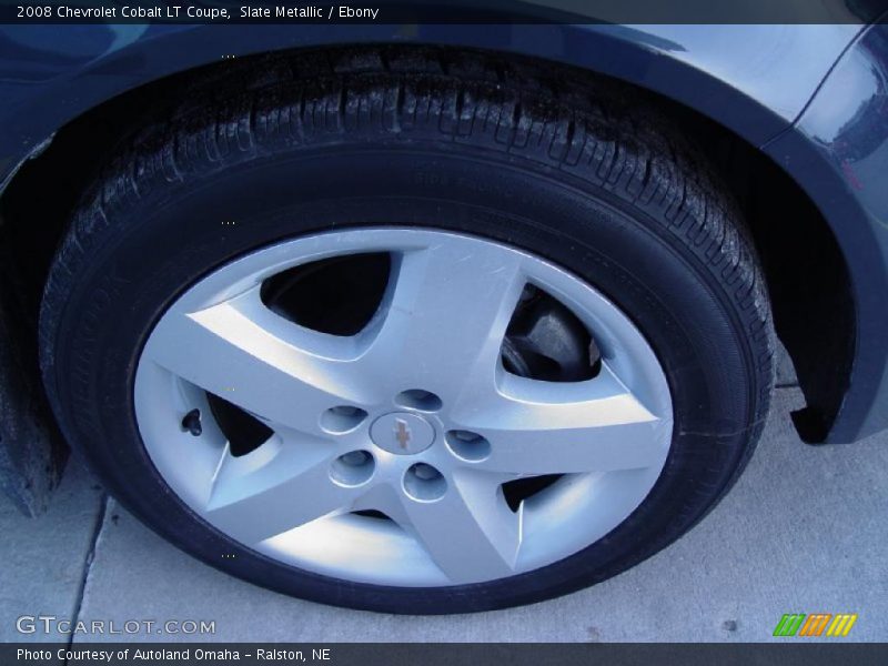 Slate Metallic / Ebony 2008 Chevrolet Cobalt LT Coupe