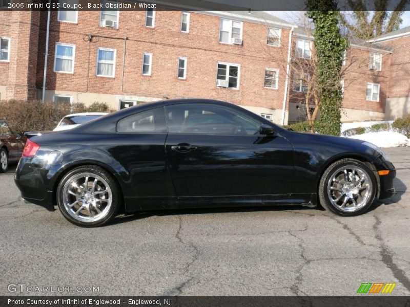 Black Obsidian / Wheat 2006 Infiniti G 35 Coupe