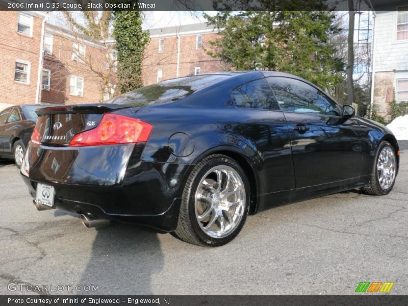 Black Obsidian / Wheat 2006 Infiniti G 35 Coupe