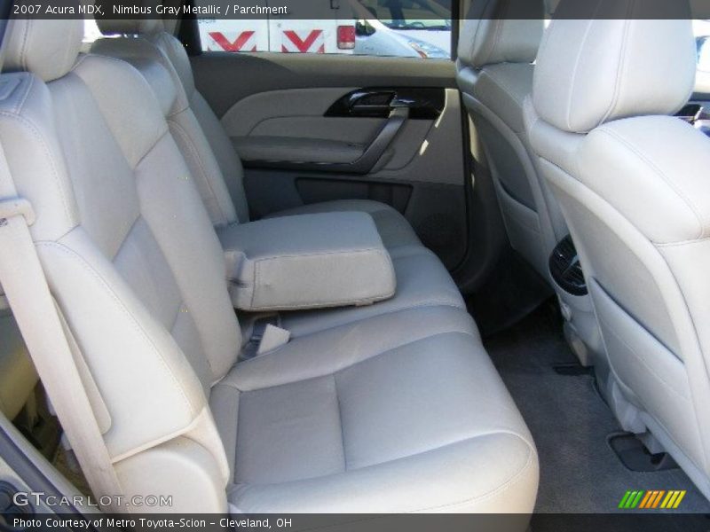 Nimbus Gray Metallic / Parchment 2007 Acura MDX