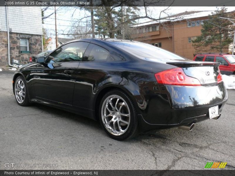 Black Obsidian / Wheat 2006 Infiniti G 35 Coupe