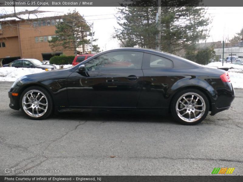 Black Obsidian / Wheat 2006 Infiniti G 35 Coupe