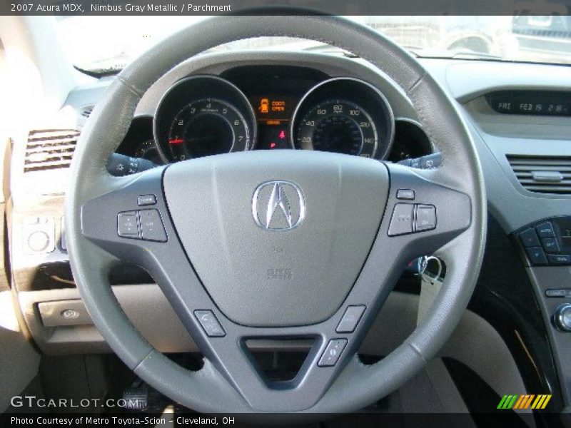 Nimbus Gray Metallic / Parchment 2007 Acura MDX