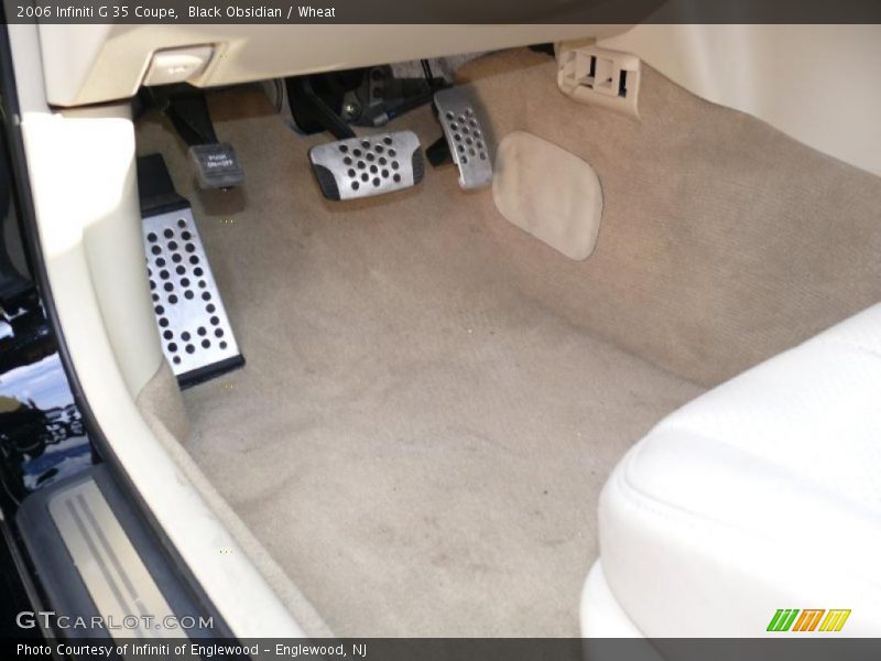 Black Obsidian / Wheat 2006 Infiniti G 35 Coupe