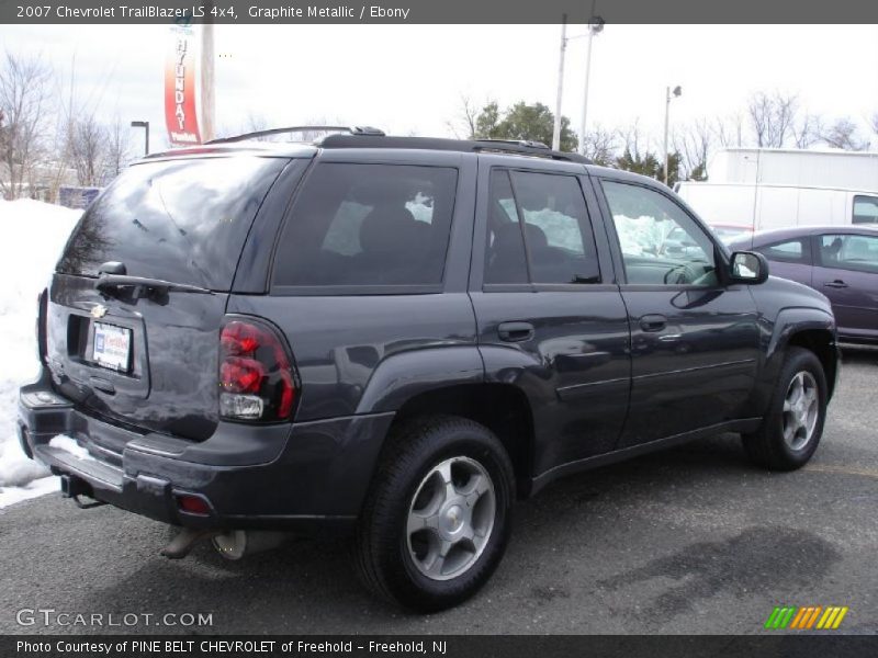 Graphite Metallic / Ebony 2007 Chevrolet TrailBlazer LS 4x4
