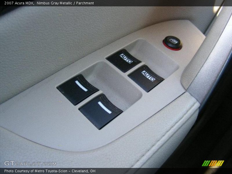 Nimbus Gray Metallic / Parchment 2007 Acura MDX
