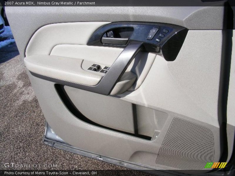 Nimbus Gray Metallic / Parchment 2007 Acura MDX