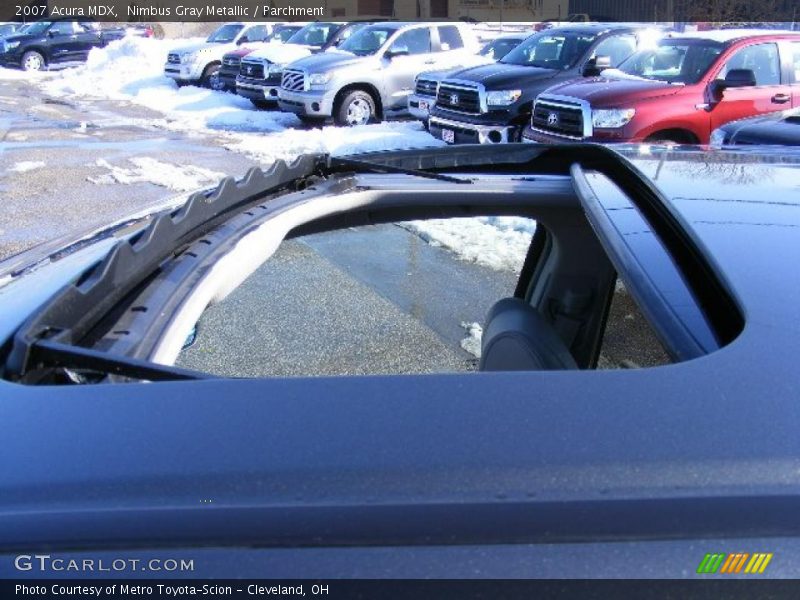 Nimbus Gray Metallic / Parchment 2007 Acura MDX