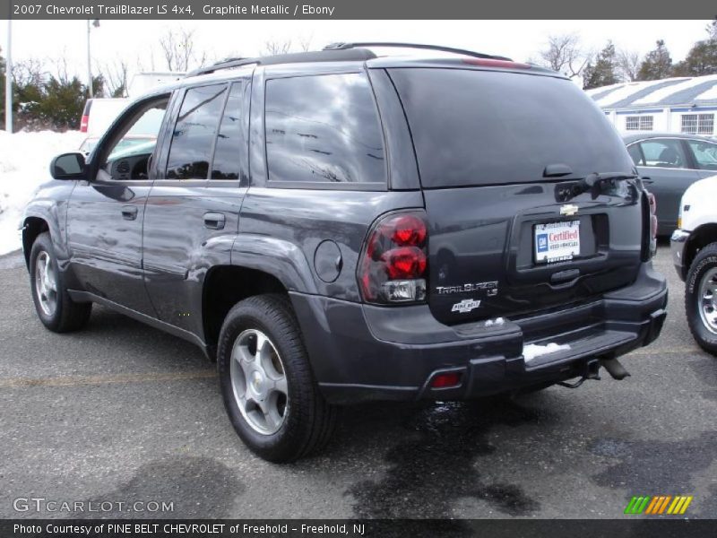 Graphite Metallic / Ebony 2007 Chevrolet TrailBlazer LS 4x4