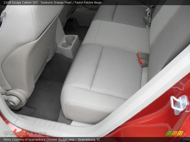 Sunburst Orange Pearl / Pastel Pebble Beige 2008 Dodge Caliber SXT