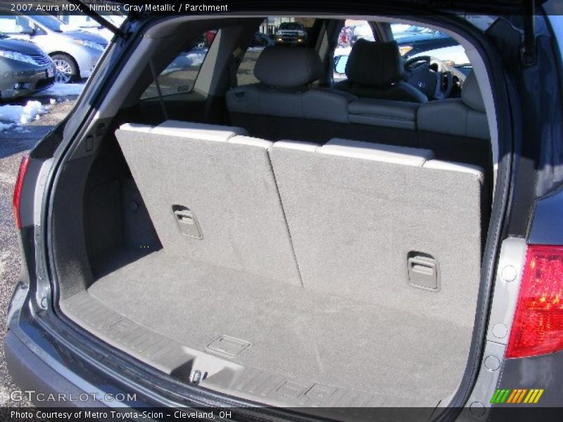 Nimbus Gray Metallic / Parchment 2007 Acura MDX