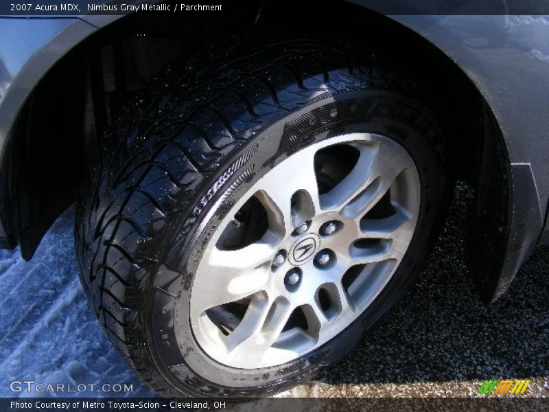 Nimbus Gray Metallic / Parchment 2007 Acura MDX