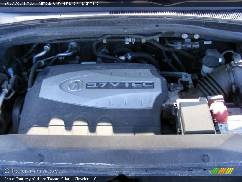 Nimbus Gray Metallic / Parchment 2007 Acura MDX