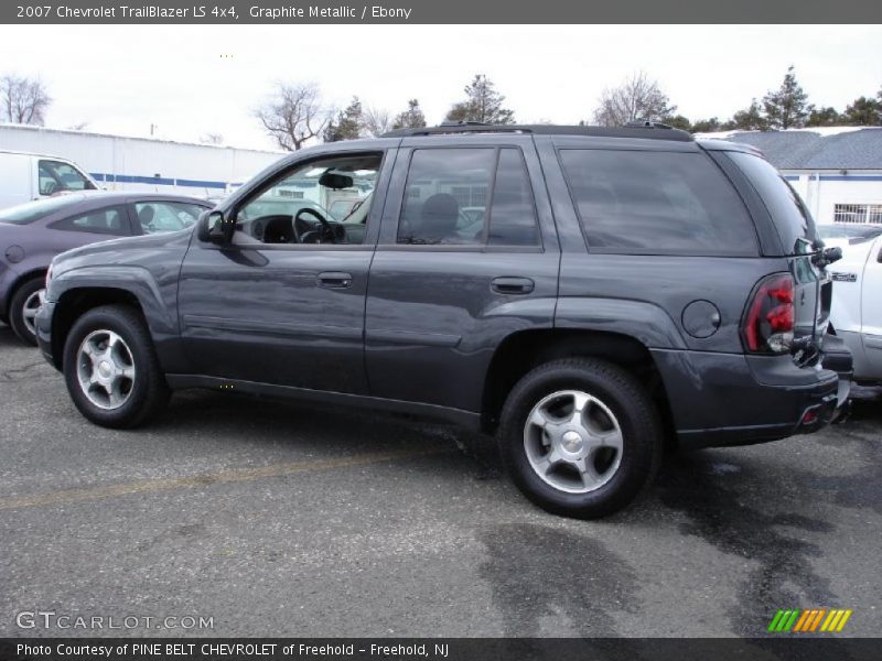 Graphite Metallic / Ebony 2007 Chevrolet TrailBlazer LS 4x4