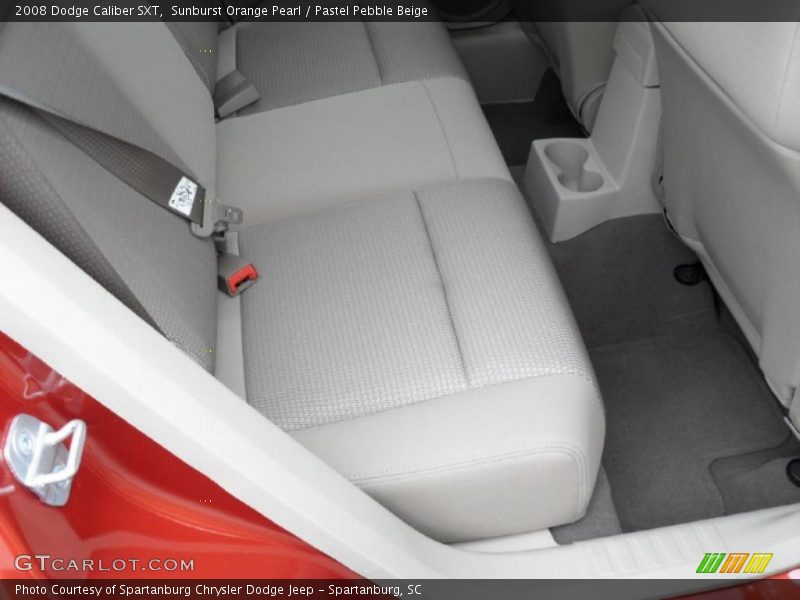 Sunburst Orange Pearl / Pastel Pebble Beige 2008 Dodge Caliber SXT