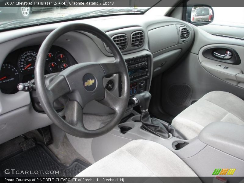 Graphite Metallic / Ebony 2007 Chevrolet TrailBlazer LS 4x4