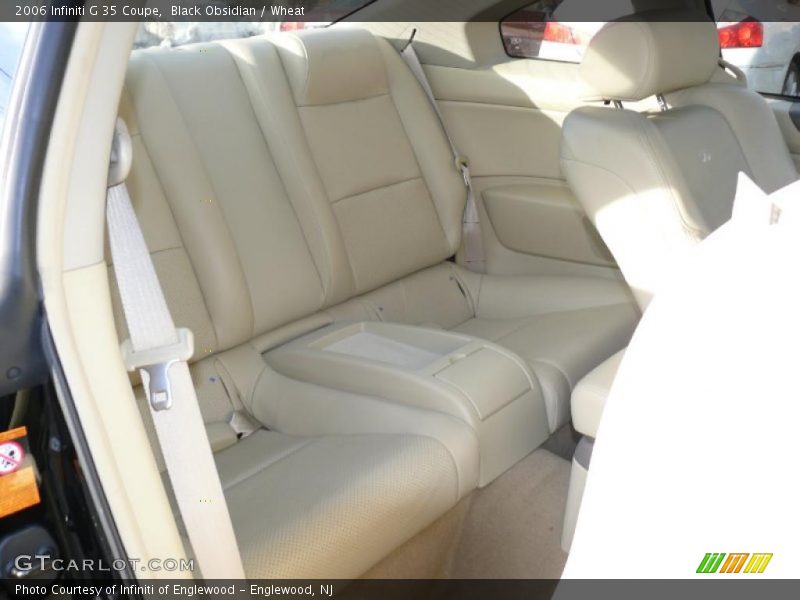 Black Obsidian / Wheat 2006 Infiniti G 35 Coupe