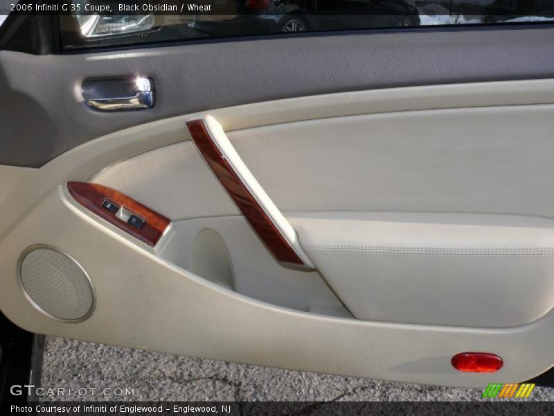 Black Obsidian / Wheat 2006 Infiniti G 35 Coupe