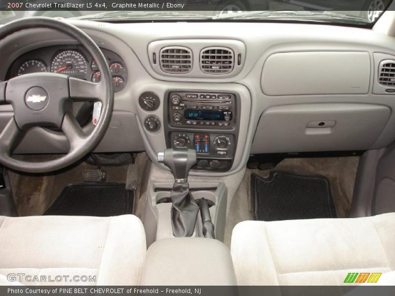 Graphite Metallic / Ebony 2007 Chevrolet TrailBlazer LS 4x4