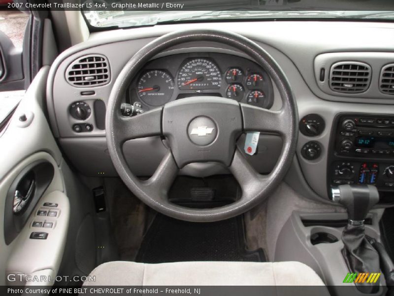 Graphite Metallic / Ebony 2007 Chevrolet TrailBlazer LS 4x4