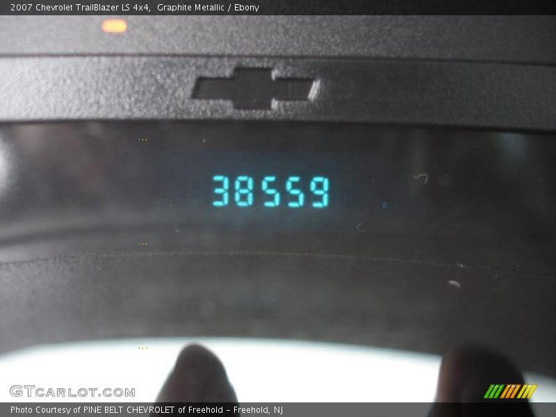 Graphite Metallic / Ebony 2007 Chevrolet TrailBlazer LS 4x4