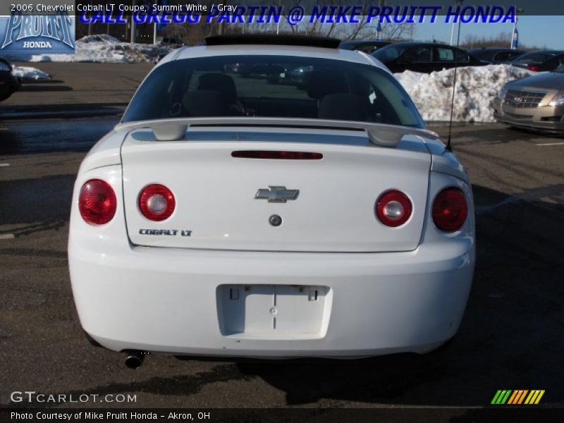 Summit White / Gray 2006 Chevrolet Cobalt LT Coupe