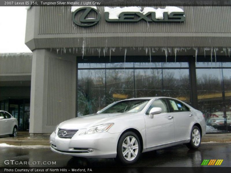Tungsten Silver Metallic / Light Gray 2007 Lexus ES 350