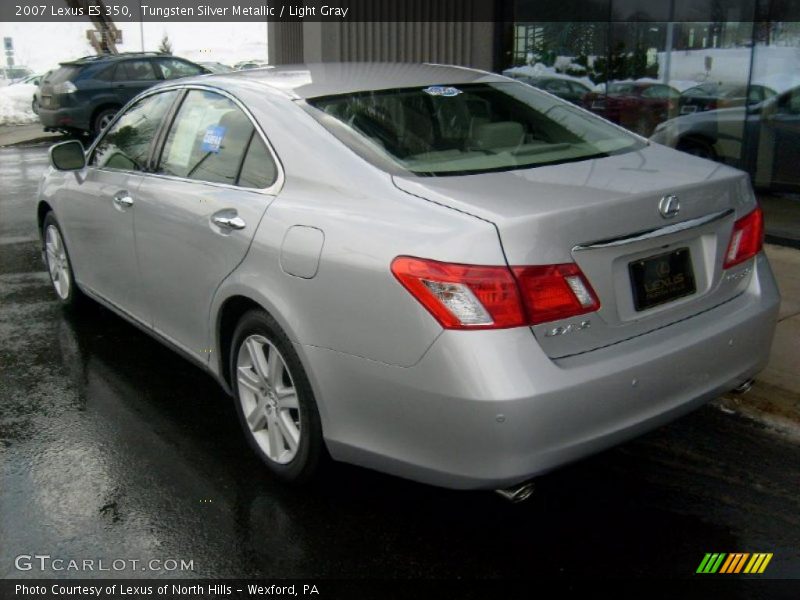 Tungsten Silver Metallic / Light Gray 2007 Lexus ES 350