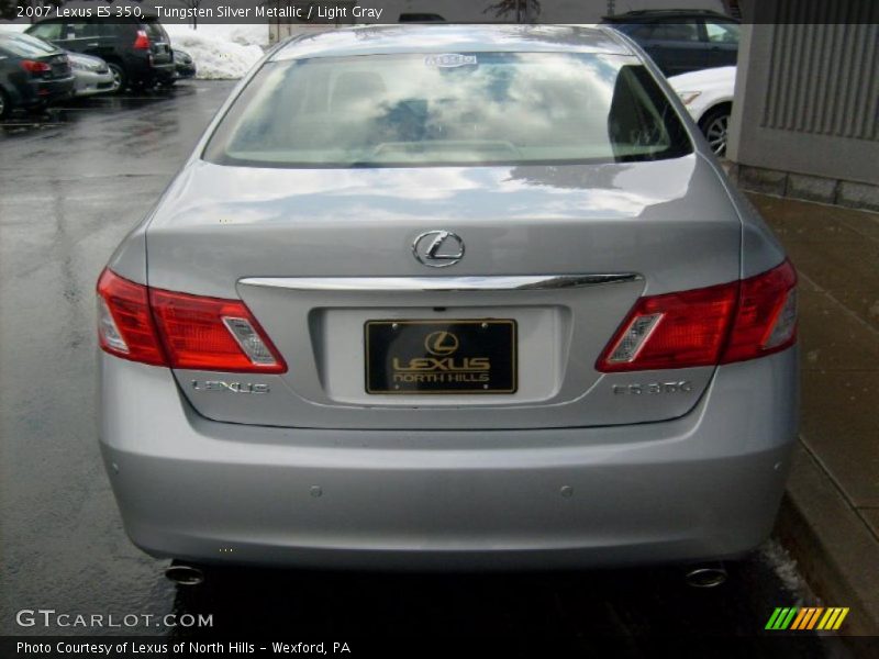 Tungsten Silver Metallic / Light Gray 2007 Lexus ES 350