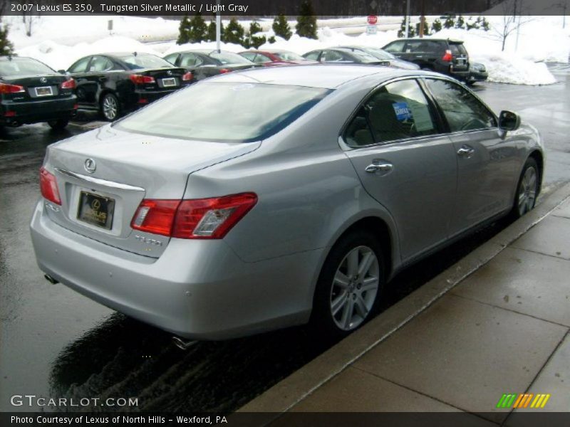 Tungsten Silver Metallic / Light Gray 2007 Lexus ES 350