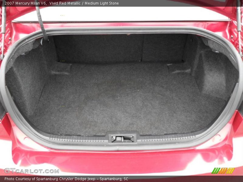 Vivid Red Metallic / Medium Light Stone 2007 Mercury Milan V6
