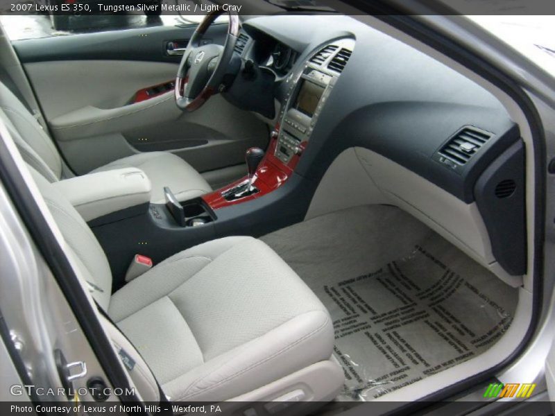 Tungsten Silver Metallic / Light Gray 2007 Lexus ES 350