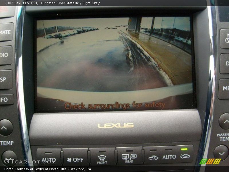 Tungsten Silver Metallic / Light Gray 2007 Lexus ES 350