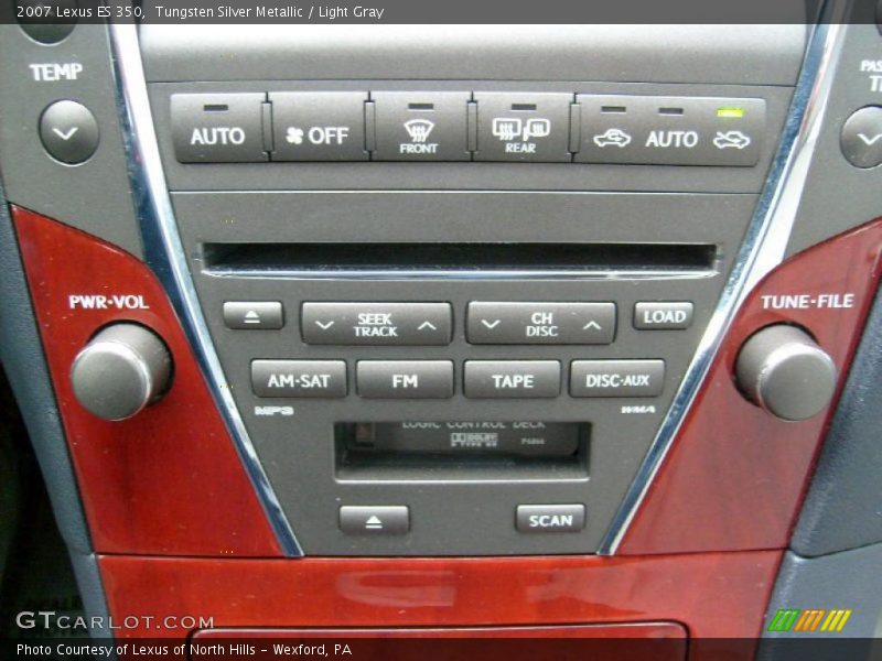 Tungsten Silver Metallic / Light Gray 2007 Lexus ES 350