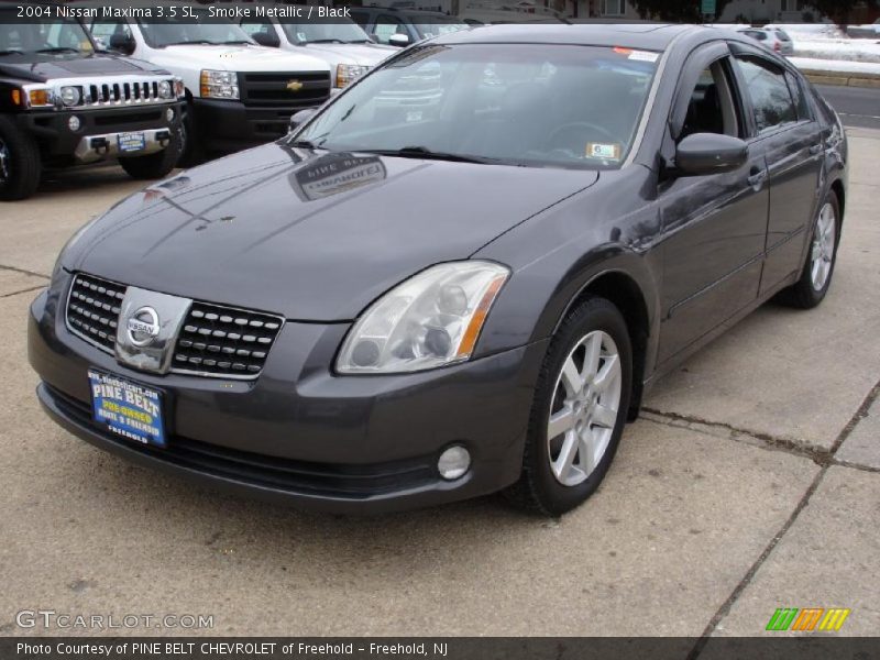 Smoke Metallic / Black 2004 Nissan Maxima 3.5 SL