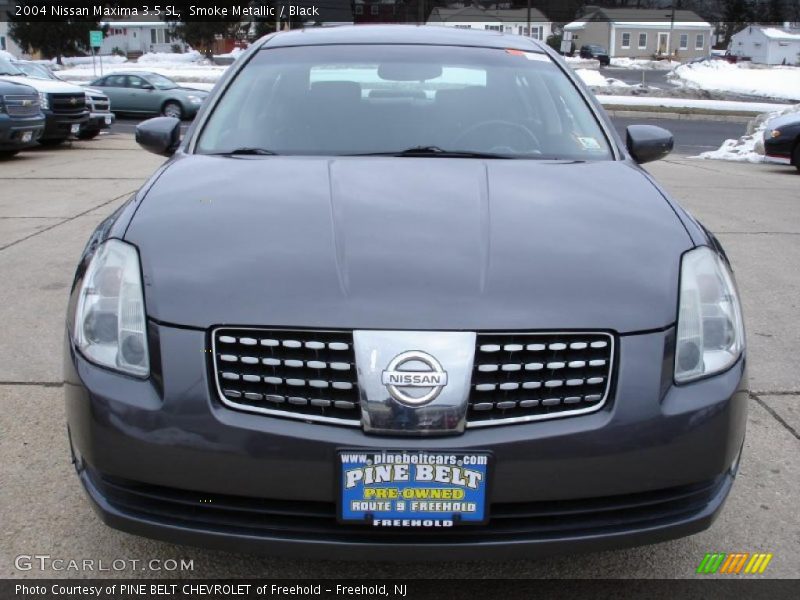 Smoke Metallic / Black 2004 Nissan Maxima 3.5 SL