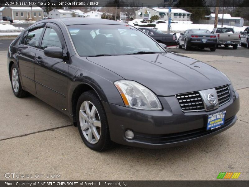 Smoke Metallic / Black 2004 Nissan Maxima 3.5 SL